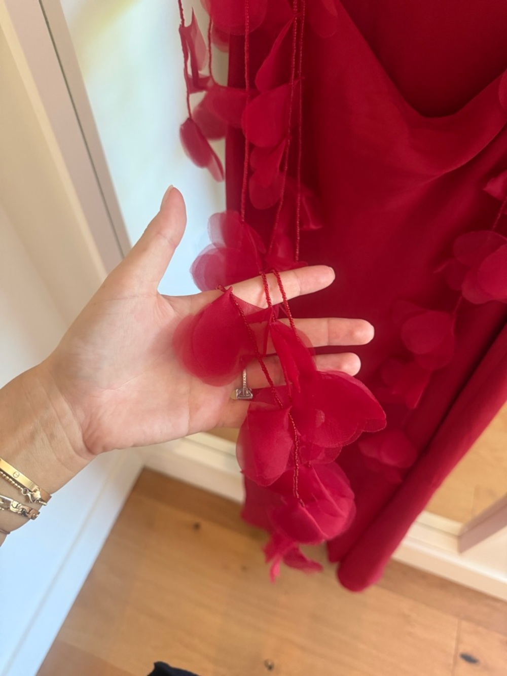 Cult Gaia Nymeria Gown in Merlot - Picture 14 of 15